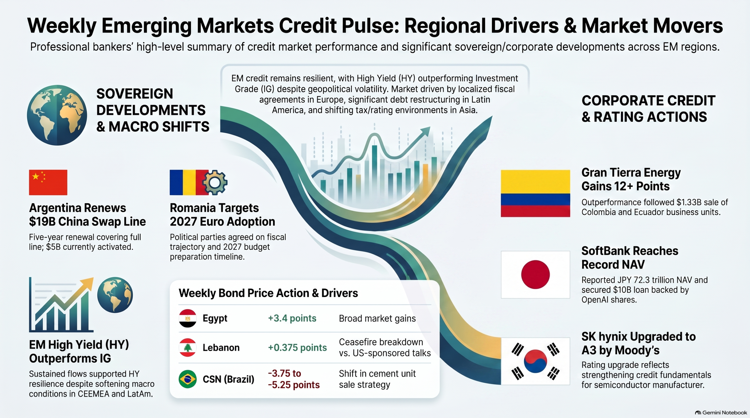 Weekly Market Infographic